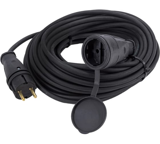 Изображение товара Силовой морозостойки удлинитель SVET УХ16-1-40 КГ 2x2,5 16А, 4000Вт, IP44 XX0433-00040