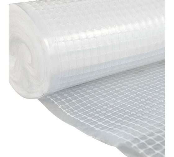 Изображение товара Армированная усиленная пленка Мегапласт леска, ширина 2 м, 150 мкм, 25 м 1553