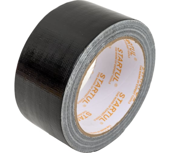 Изображение товара Армированная клейкая лента STARTUL Profi 50 мм х 25 м, черная ST9039-49-25