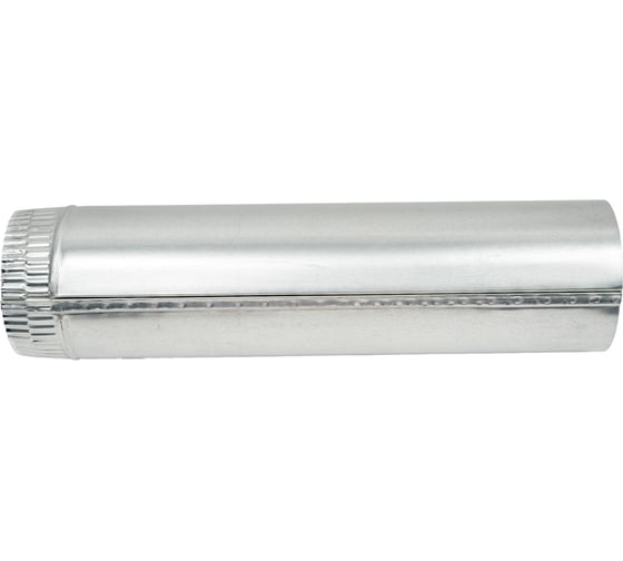 Изображение товара Воздуховод прямошовный 130 мм, 0.5 м, оцинкованная сталь 0.5 мм ООО Вентмаркет VD130/500