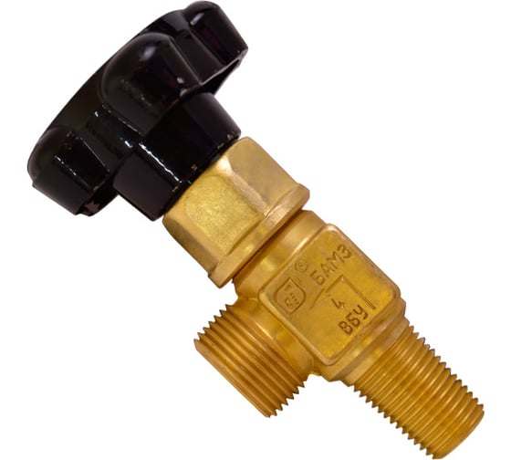 Изображение товара Вентиль углекислотный БАМЗ ВБУ исп.03 на малый баллон резьба W 19.2 СВ000005625 10297