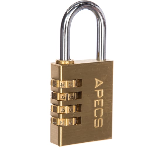 Изображение товара Навесной замок APECS PDB-40-38-CODE 15856