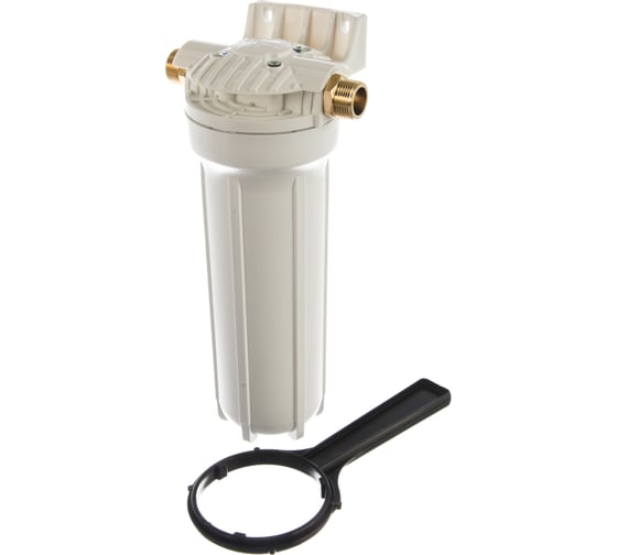 Изображение товара Магистральный фильтр для воды со сменным картриджем 1П 3/4 Гейзер 32058