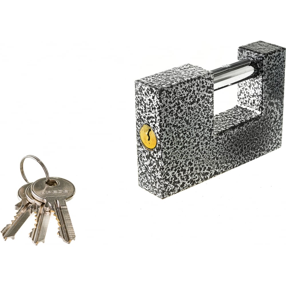 Висячий замок APECS крючки декоративные чугун ключ от замка 31х9 см