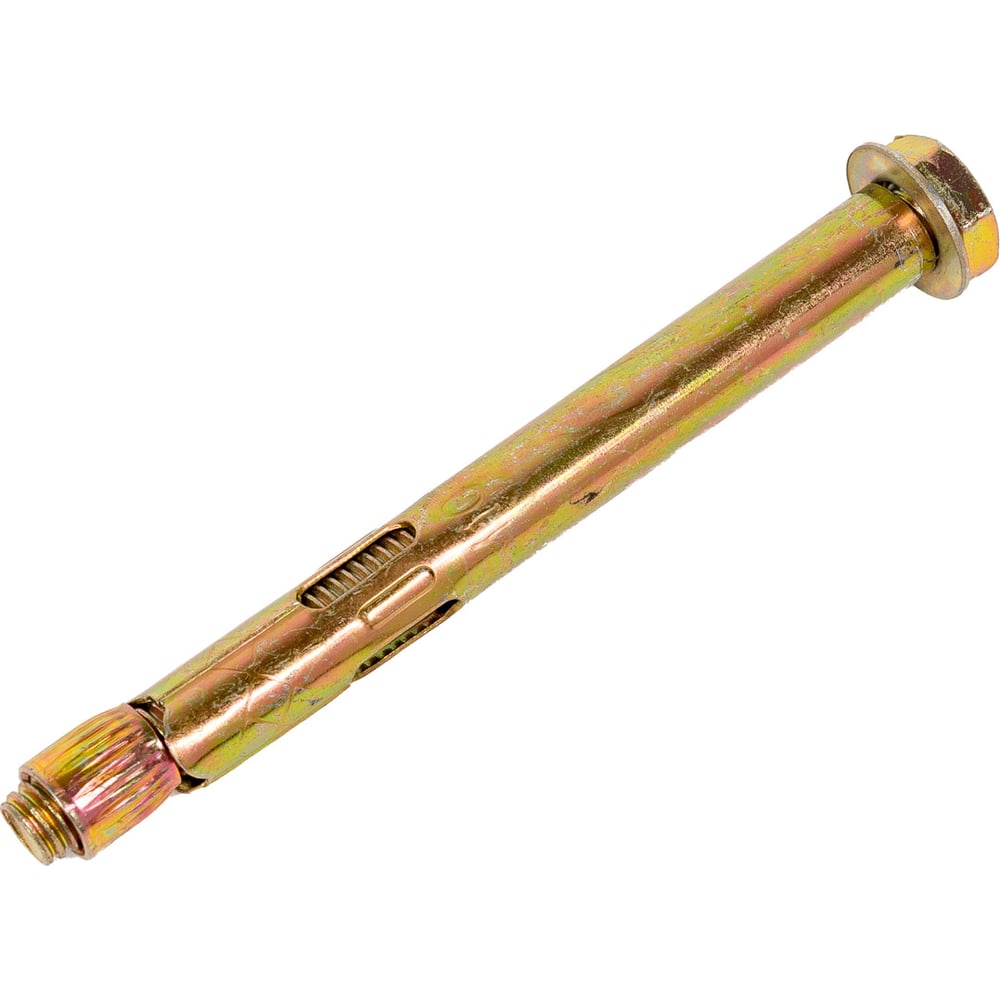 Изображение товара Анкерный болт ТЕХНОЛОГИЯ 10x100, 10 шт., желтый цинк