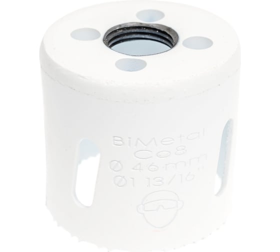 Изображение товара Коронка биметаллическая мелкий зуб (46 мм, 38 мм, HSSE, М42) №333 Профоснастка 80102033