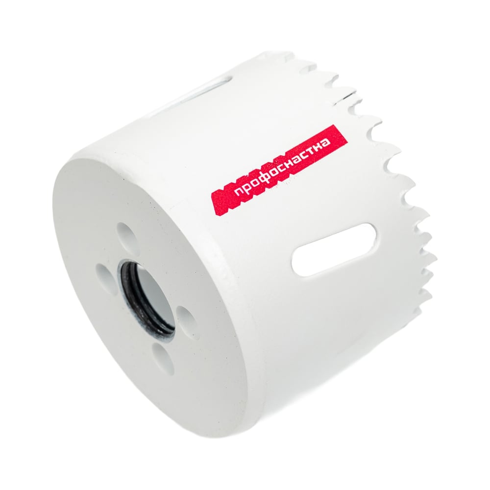 Изображение товара Коронка биметаллическая крупный зуб 59 мм 38 мм HSSE М42 Профоснастка №046