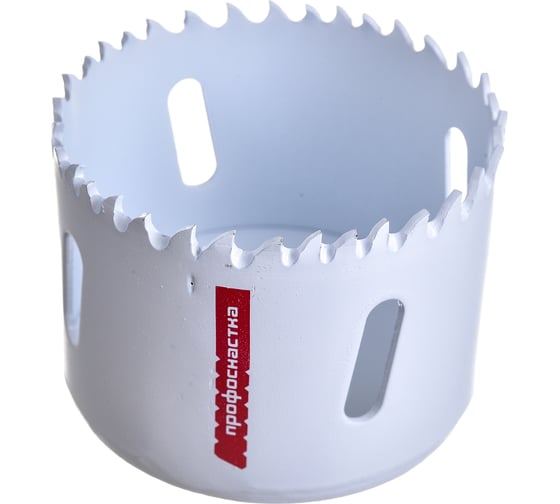 Изображение товара Коронка биметаллическая крупный зуб (60 мм, 38 мм, HSSE, М42) №047 Профоснастка 80101047