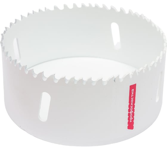 Изображение товара Коронка биметаллическая крупный зуб (95 мм, 38 мм, HSSE, М42) №082 Профоснастка 80101082