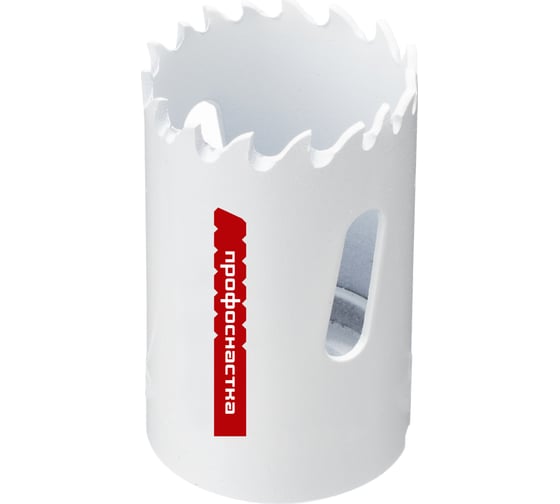 Изображение товара Коронка биметаллическая крупный зуб (29 мм, 38 мм, HSSE, М42) №016 Профоснастка 80101016