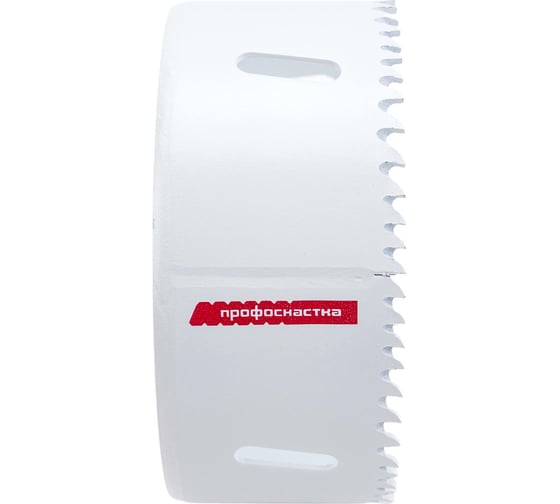 Изображение товара Коронка биметаллическая крупный зуб (102 мм, 38 мм, HSSE, М42) №089 Профоснастка 80101089