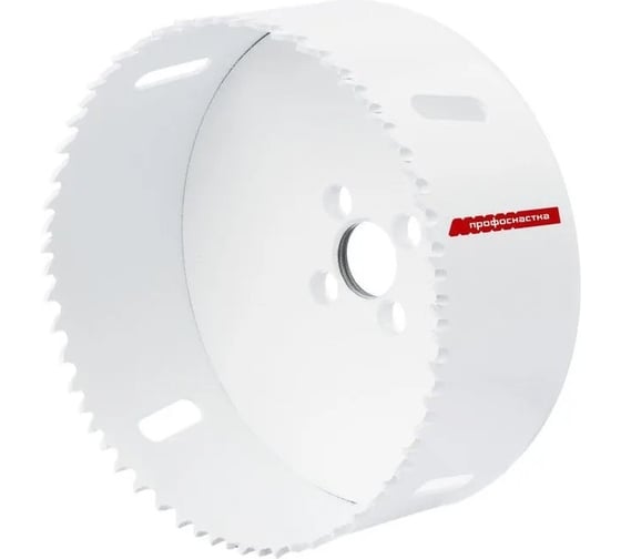 Изображение товара Коронка биметаллическая крупный зуб (111 мм, 38 мм, HSSE, М42) №098 Профоснастка 80101098