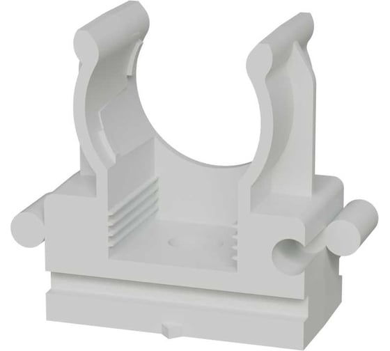 Изображение товара Держатель (клипса) для труб Экопласт CFQ16 без галогена, для монтажного пистолета, D16 мм, 50 шт. 41516HF