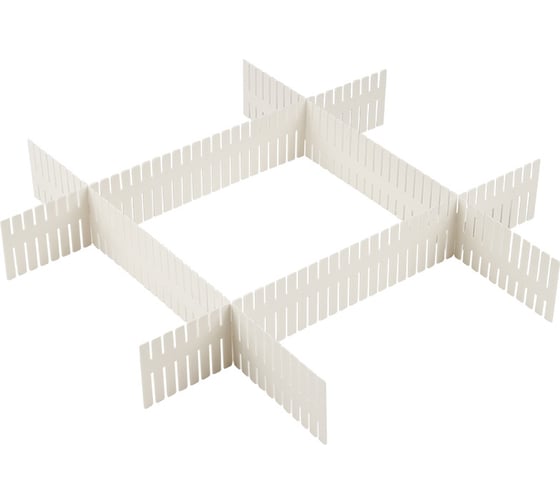 Изображение товара Разделители для ящиков Рыжий кот цвет - белый, 4 шт. 104477