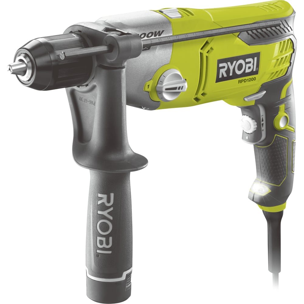 Изображение товара Ударная дрель Ryobi 3002067 RPD1200-K 1200 Вт с кейсом