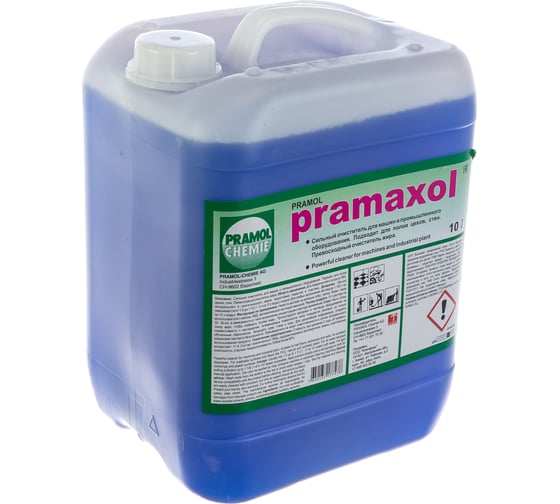 Изображение товара Очиститель PRAMAXOL (10 л) для уборки в мастерских, промышленных зонах Pramol 4588.101