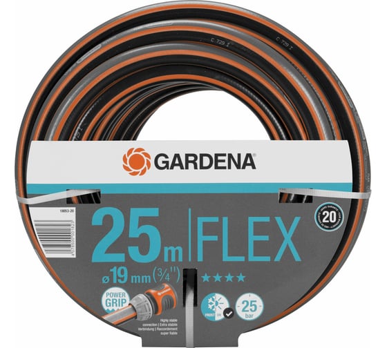 Изображение товара Шланг FLEX 3/4", 25м Gardena 18053-20.000.00