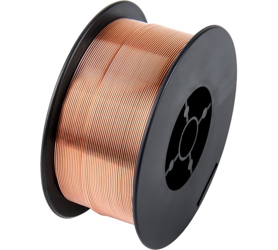 Изображение товара Проволока сварочная стальная омедненная (1 кг; D 0.8 мм) Elitech 0606.010000