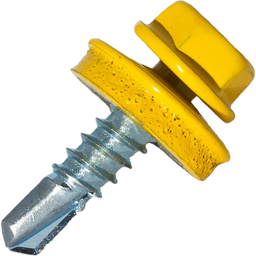 Изображение товара Саморез кровельный по металлу HARDWEX 4.8x25 мм RAL 1018 250 шт