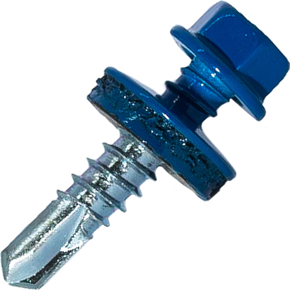 Изображение товара Саморез кровельный HARDWEX HWX7-W-P9-5.5x25, 250 шт, RAL 5005