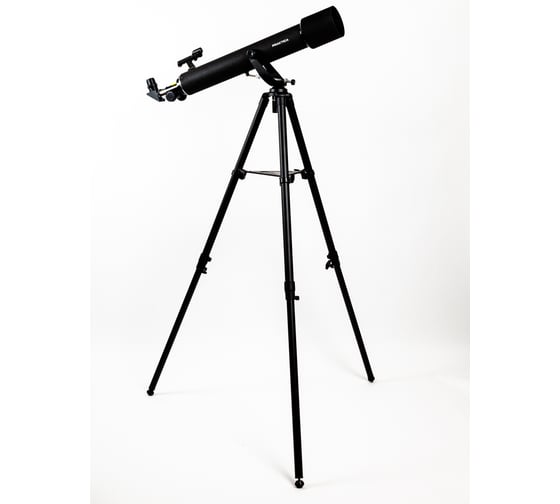 Изображение товара Телескоп Praktica Altair 80/720AZ, искатель red dot, адаптер для смартфона, стальная тренога, черный 91180720
