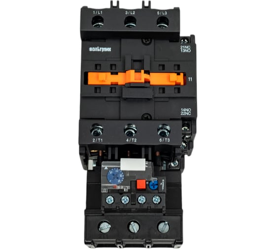 Изображение товара Пускатель ВТМ (S) ПМЕ-312-40А-380АС-(1з+1р)-РТЛ2055-2(30,0-40,0А)-УХЛ4-Б-EURO ВТМ00080991