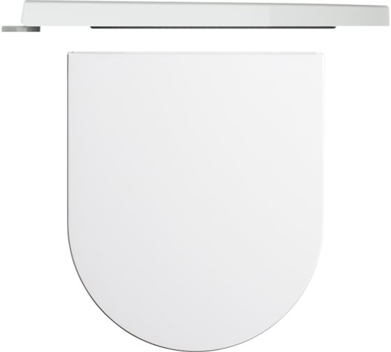 Изображение товара Сидение Hatria FUSION тонкое быстроесъемное с системой плавного закрывания, цвет белый Y9AQ01