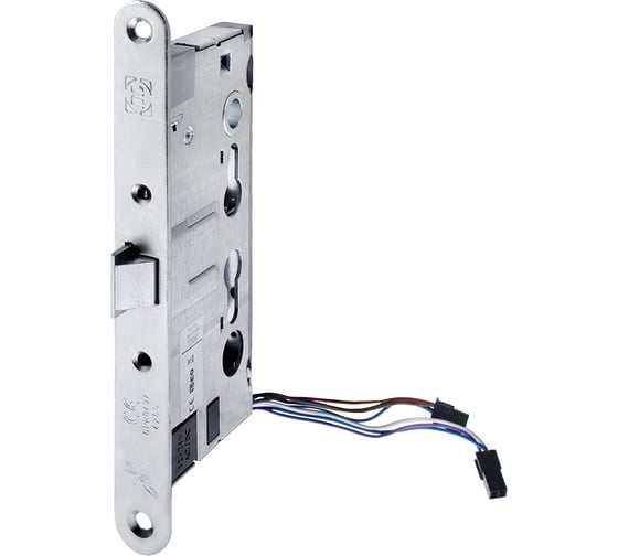 Изображение товара Корпус огнестойкого соленоидного замка Doorlock DL 1901EM/WA/65mm/NC/L левый, без функции антипаник, нормально закрытый, 12V-24V AC/DC, PZ72, ZN front 24x235 75460