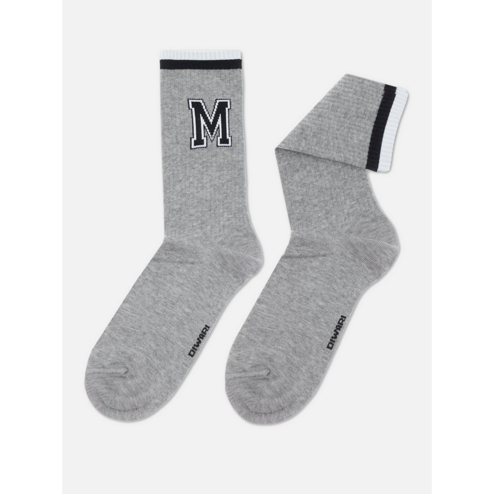 Мужские носки DIWARI мужские кеды повседневные бежевые текстильные высокие демисезонные champion sneakersy mercury