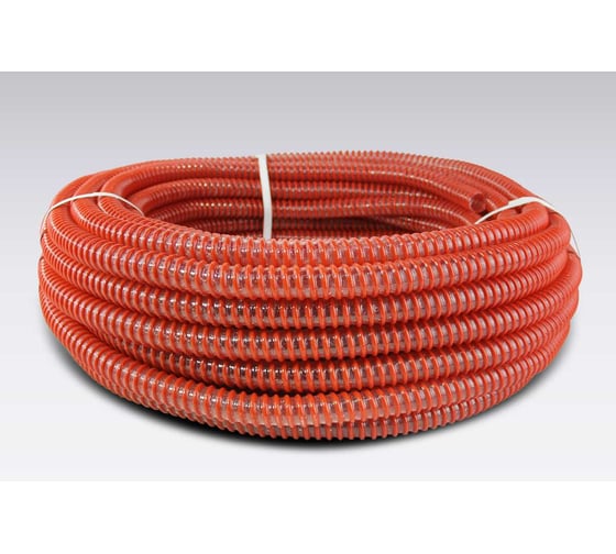 Изображение товара Шланг напорно-всасывающий, морозостойкий ПВХ НОВЭМ Снегирь 7атм 19мм 15м