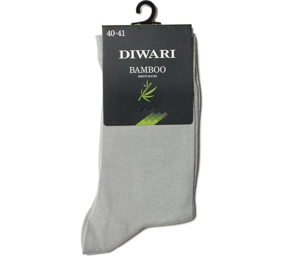 Изображение товара Мужские носки DIWARI BAMBOO 7С-94СП, р.25, 000 серый 1001330110020016000