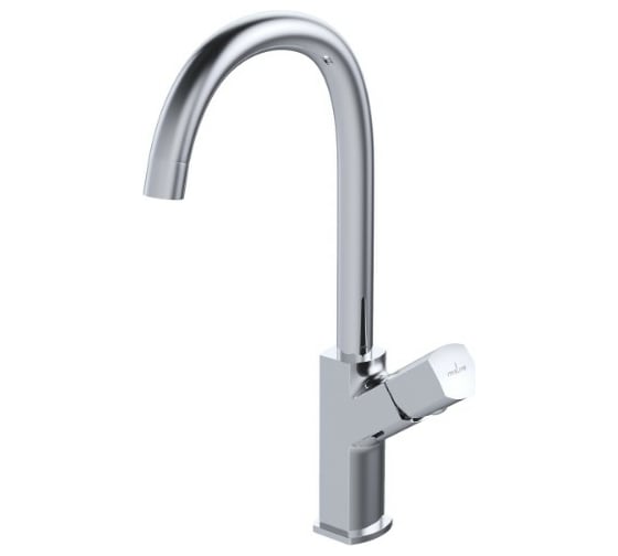 Изображение товара Смеситель для кухни MIXLINE 25k ML27-032 высокий излив боковая ручка 550766