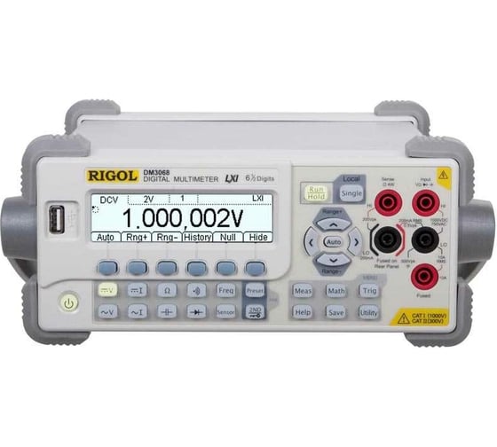 Изображение товара Цифровой мультиметр Rigol 6.5 разрядов Rigol DM3068