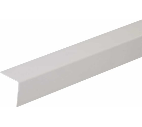 Изображение товара Уголок ПВХ ПилотПро серый, 20x20 мм, 2,7м 13857