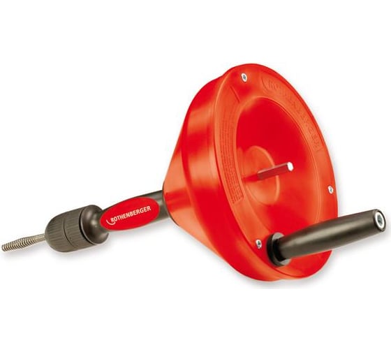 Изображение товара Ручное устройство для чистки труб 4,5м Rothenberger ROSPI 6 H+E 72090