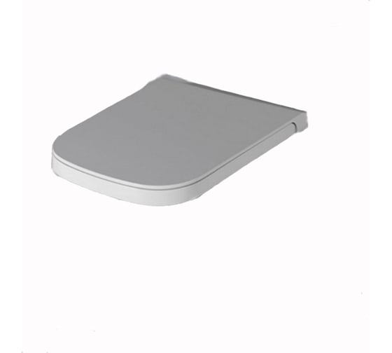 Изображение товара Сидение для унитаза Hatria NEXT с механизмом плавного опускания, цвет белый матовый Y1F325