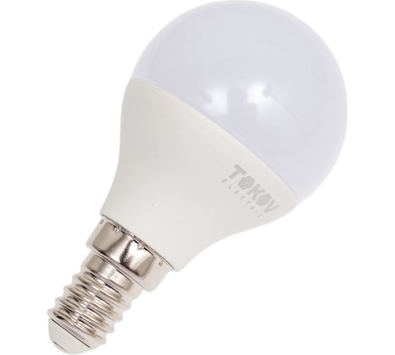 Изображение товара Светодиодная лампа TOKOV ELECTRIC 10Вт G45 6500К Е14 176-264В TKE-G45-E14-10-6.5K