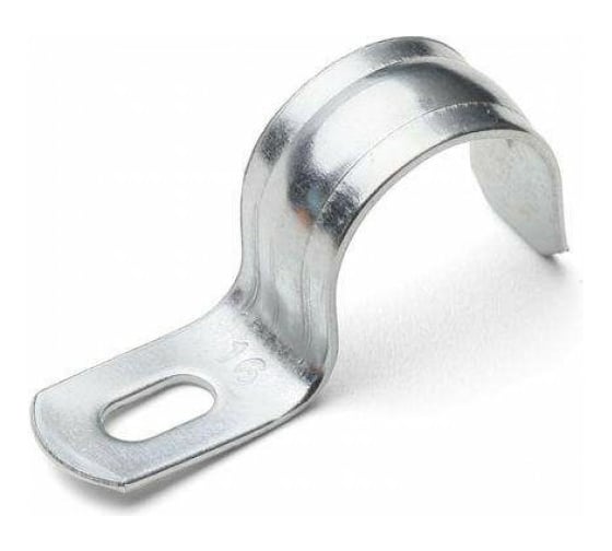 Изображение товара Металлическая однолапковая скоба ТРИЗАМ 21-22 мм, 100 шт. TRZ0330