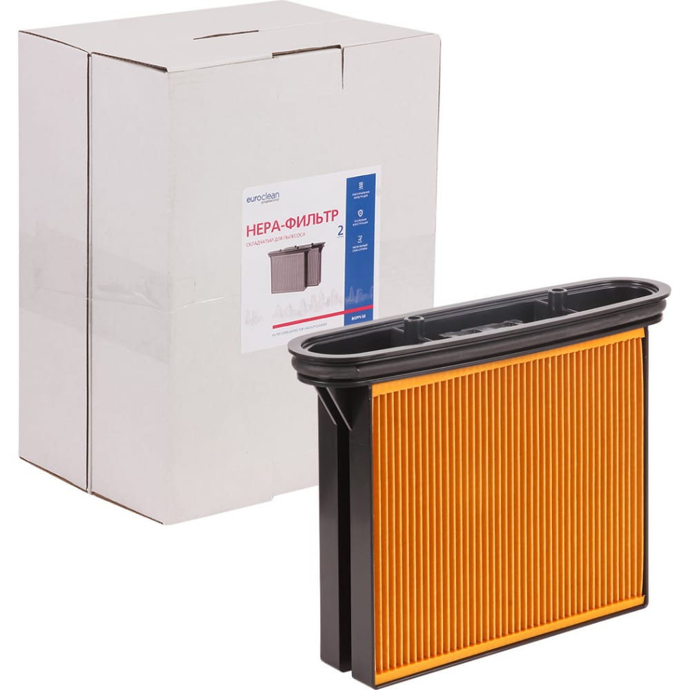 Складчатый фильтр для пылесоса Bosch GAS-50 EURO Clean фильтр для пылесоса bosch komforter hbs 06