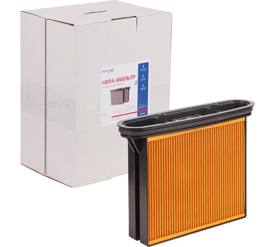 Изображение товара Фильтр складчатый из целлюлозы 2 шт. для пылесоса Bosch GAS-50 EURO Clean EUR BGPM-50