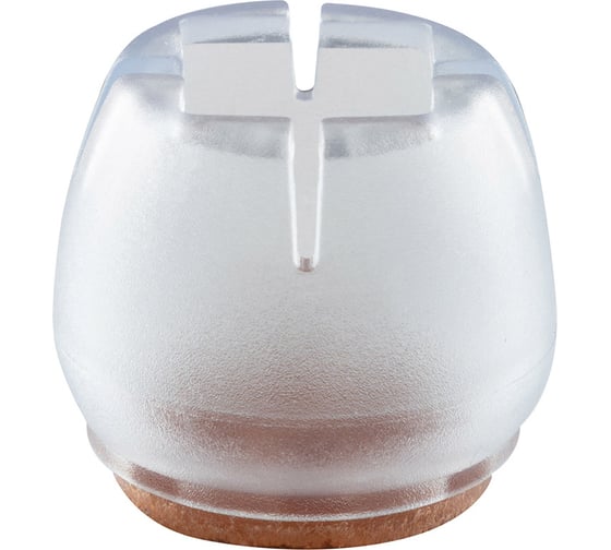 Изображение товара Протектор для ножек Рыжий кот 4 шт., силикон/войлок, размер M 105019