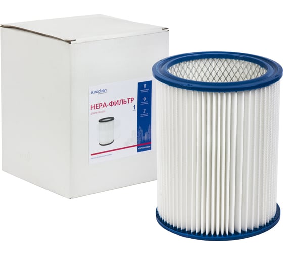 Изображение товара Фильтр складчатый из полиэстера для пылесосов Hitachi WDE 1200, WDE 3600 EURO Clean HTSM-WDE3600