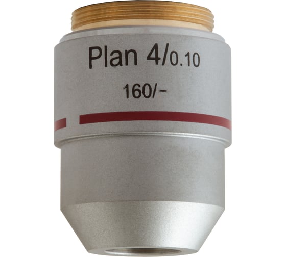 Изображение товара Объектив планахроматический MED 4x Levenhuk 76068