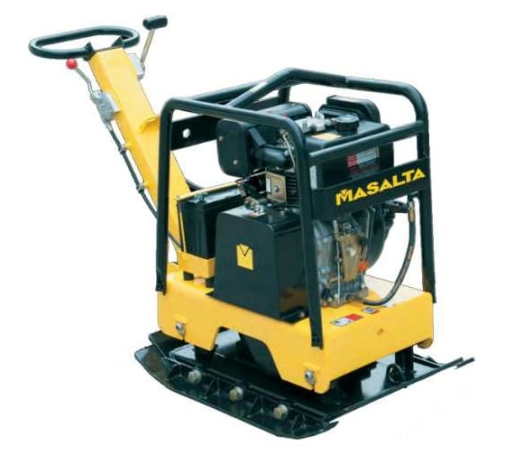 Изображение товара Реверсивная бензиновая виброплита Masalta MS250-2 (Dinking DK177F-С, 9 л.с., 215 кг) ВИБ195