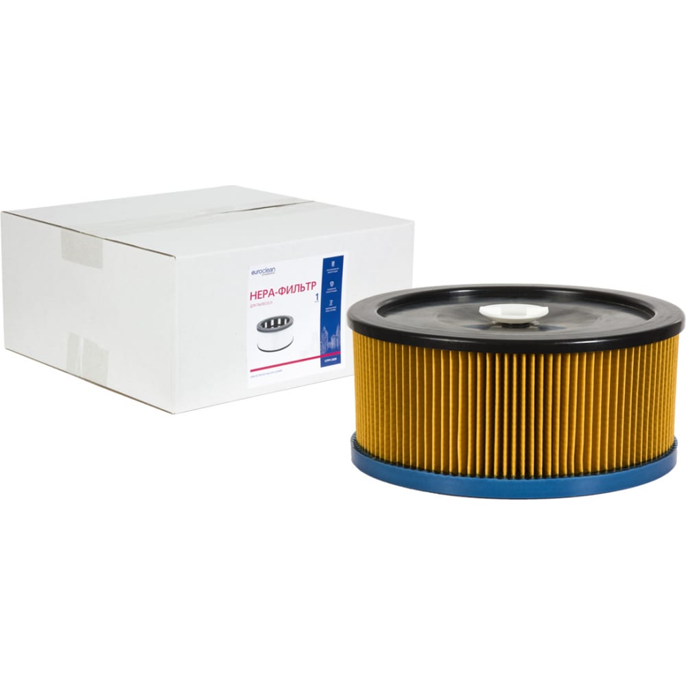 Складчатый фильтр для пылесоса Starmix серий HS / GS / AS EURO Clean мембранный звездообразный фильтр для пылесоса euro clean