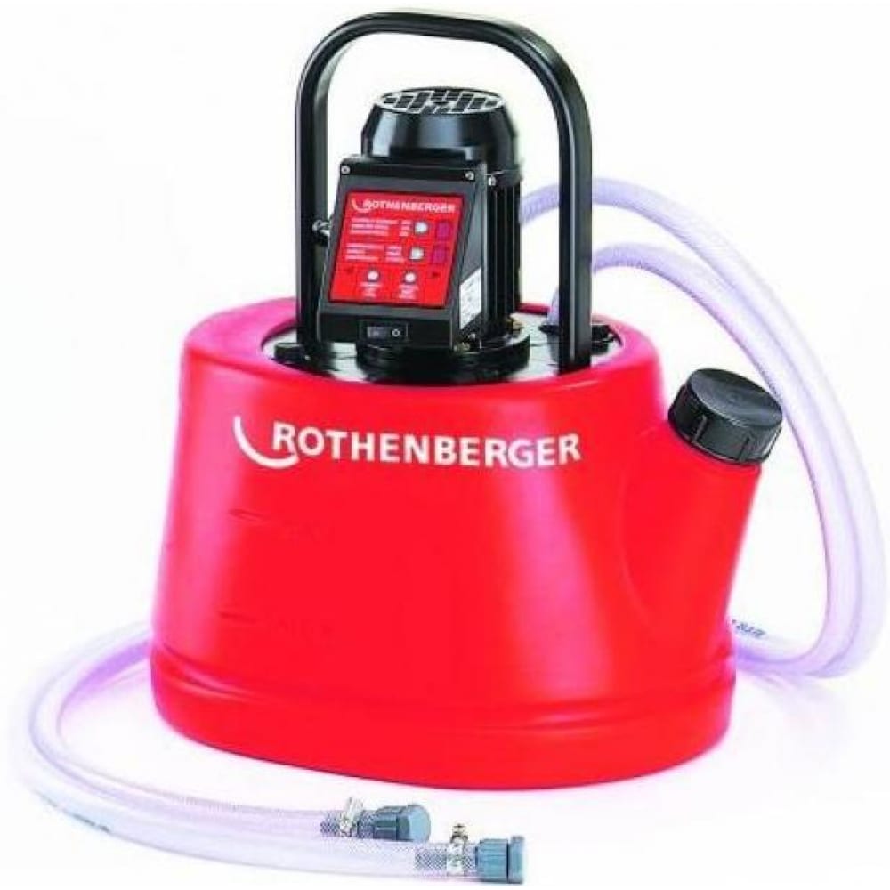 Электрический насос для промывки трубопроводных систем Rothenberger профессиональный элиминейтор для пневмогидравлической промывки инженерных систем x pump