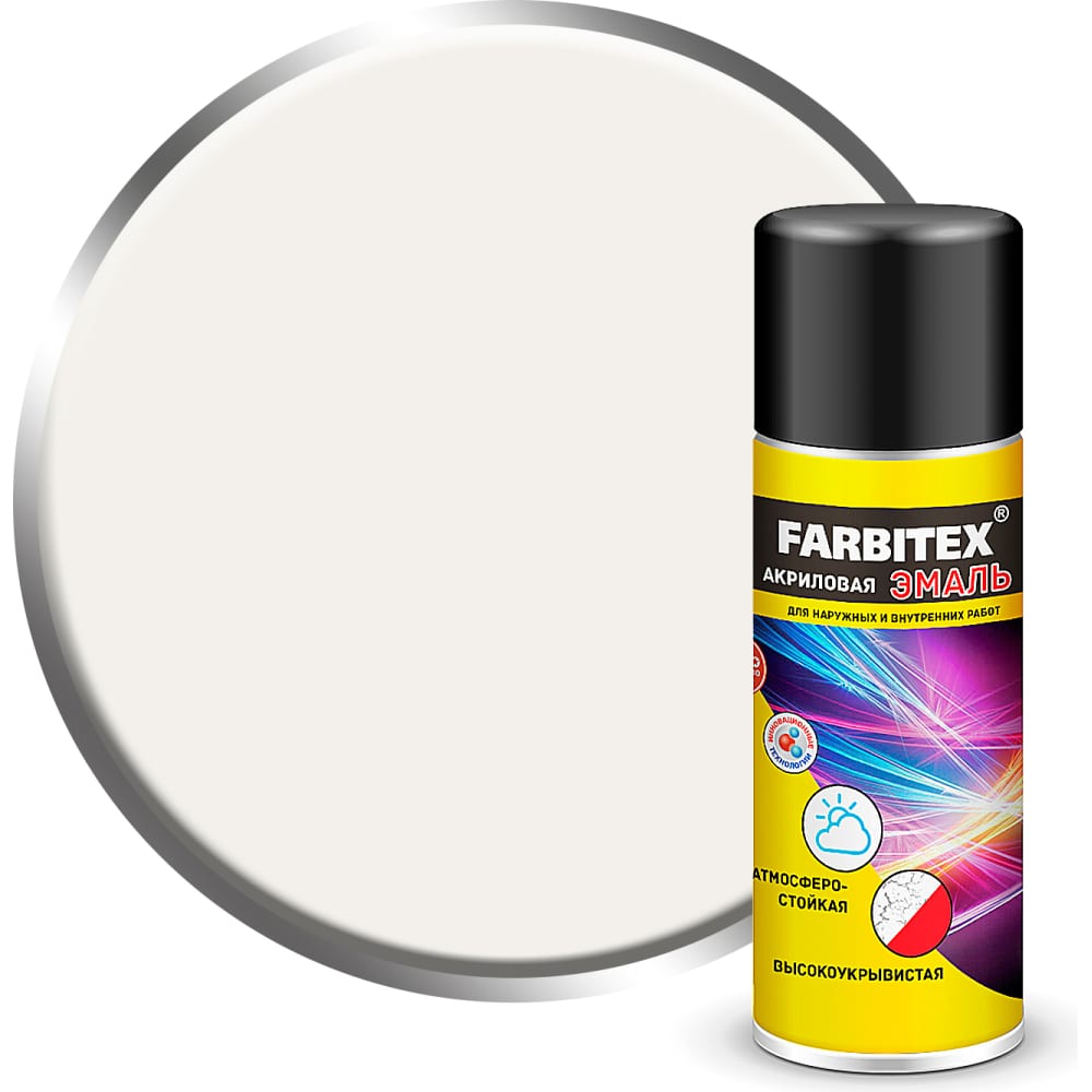 Акриловая эмаль Farbitex акриловая эмаль farbitex