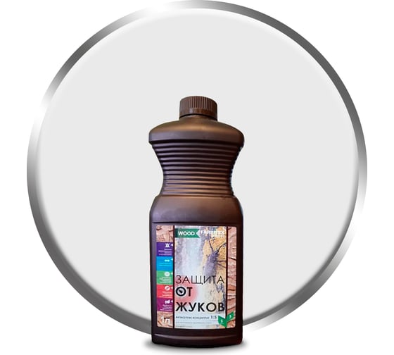 Изображение товара Антисептик концентрат 1:5 Защита от жуков Farbitex 1 л 4100011546