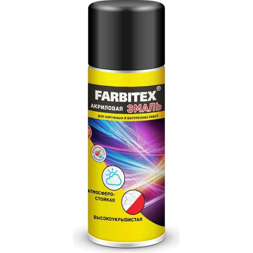 фото Акриловая эмаль farbitex