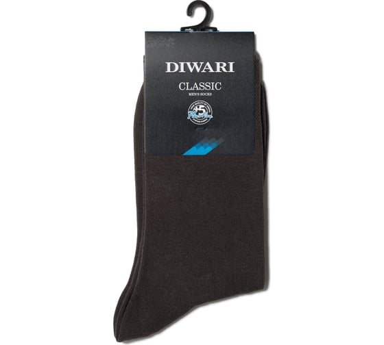 Изображение товара Мужские носки DIWARI CLASSIC 5С-08СП, р.27, 000 темно-серый 1001330180030017000